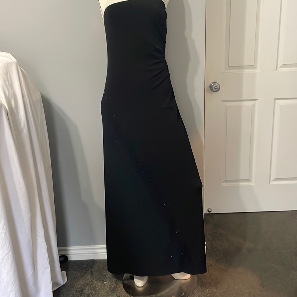 Delaru Formal Dress, Black, sequined. Size 8, Bundle & Save!